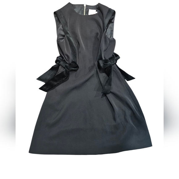 Ted Baker Dress With Velvet Side Bows - Picture 3 of 5